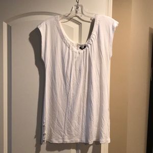 White Gap Tee